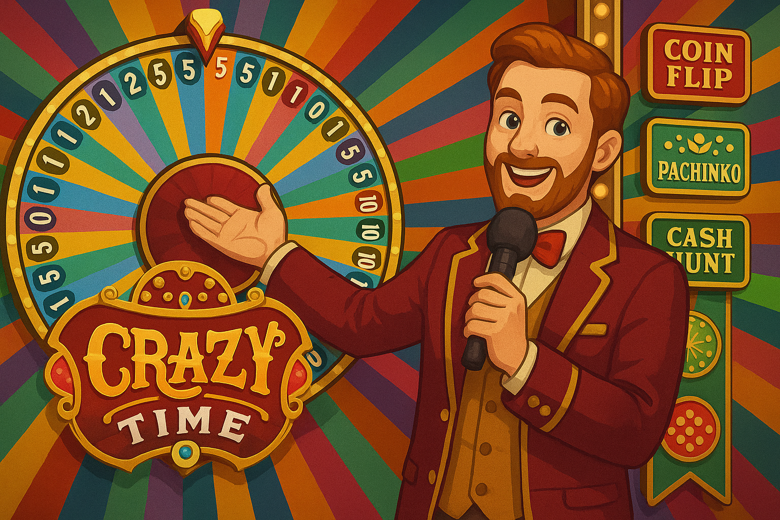 Crazy Time Live Isang Makulay na Pagtuklas sa Paboritong Online Game