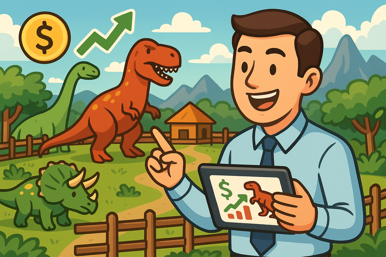 Dinosaur Tycoon Game Isang Kapana-panabik na Laro ng Sinaunang Panahon at Makabagong Pagnenegosyo