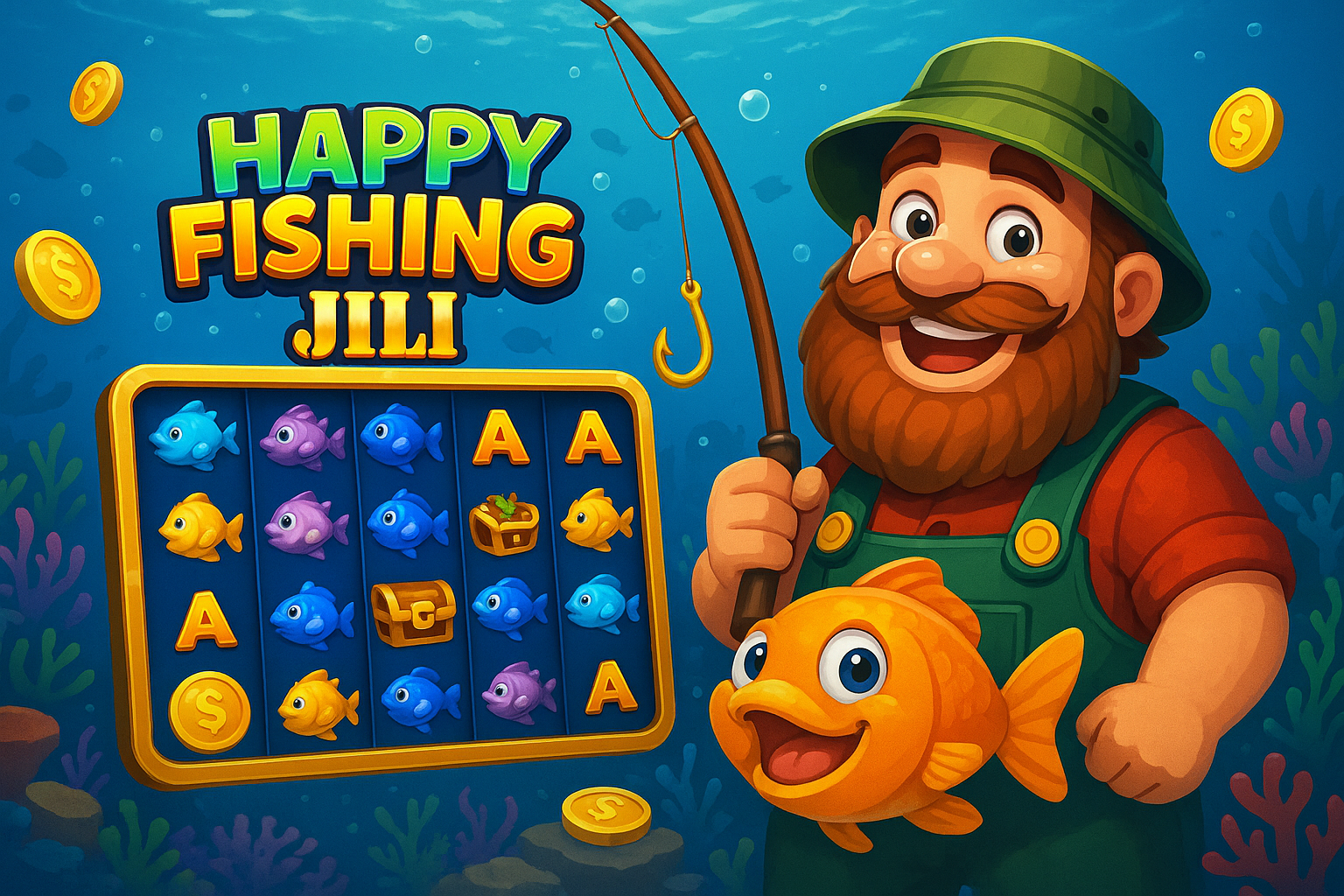 Happy Fishing JILI Isang Masayang Paglalakbay sa Mundo ng Online Slot Games